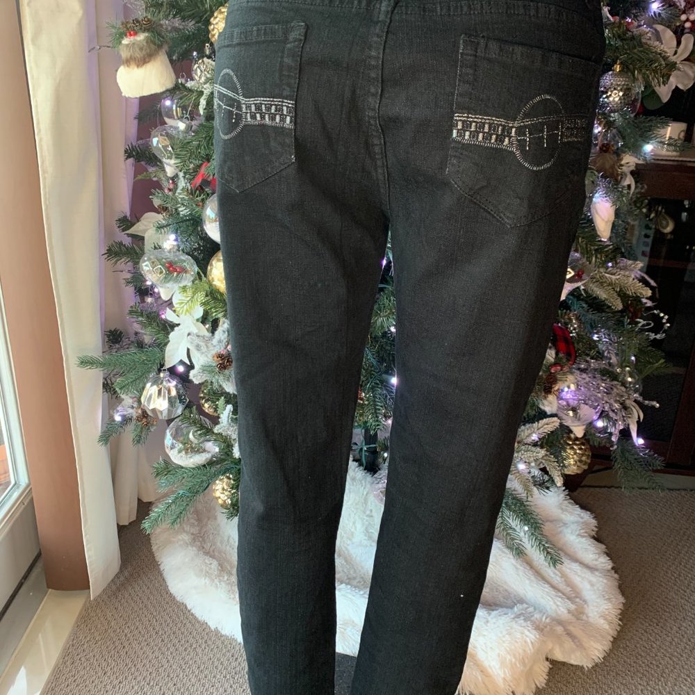 Y&F Stretch Black Jeans - Picture 3 of 5